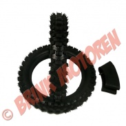 Buitenband dirtbike/pitbike - Dirtbike achterband binnen en buiten met dikke nop 12 inch  - 1046-B (B-1-5-1)